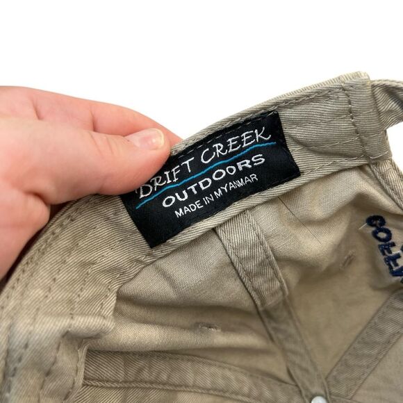 Vintage Alaska trout embroidered hat fishing hat COFFMAN COVE ALASKA - Picture 6 of 7